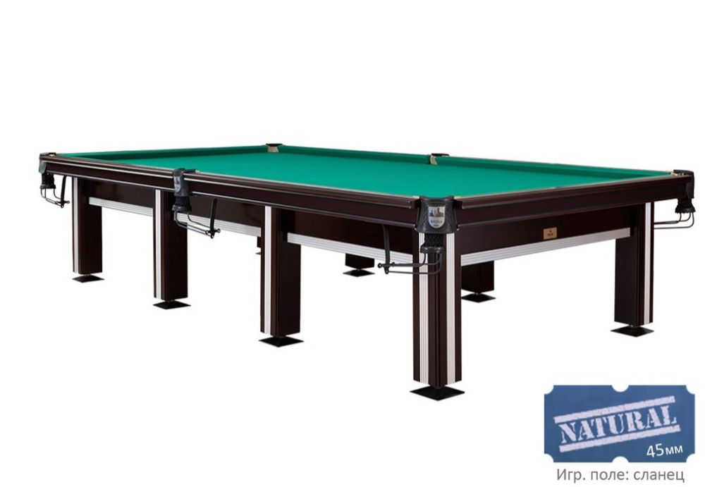 Бильярдный стол Руптур, Бронкс-премиум 12 футов, сланец 45мм, ясень.