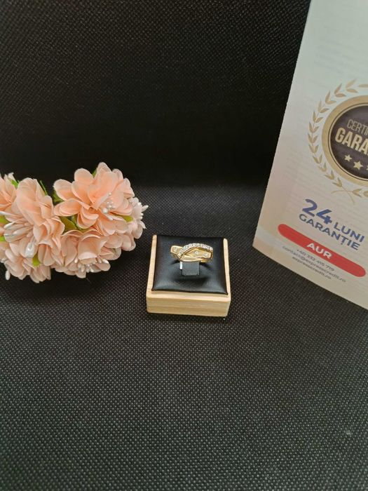 Inel aur 14K 2.71g (Ag16 Moldova b33269.2) - Garantie 2 ani!