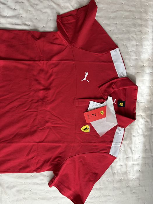 Tricou polo Ferrari