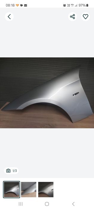 Aripa   bmw e90 fata dreapta  titan Silber