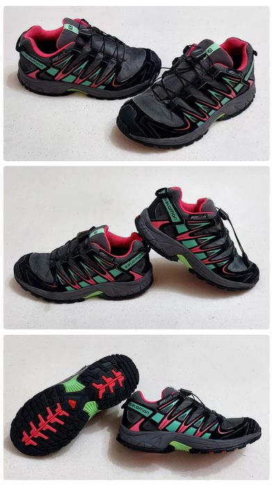 Ghete Salomon Novo XA PRO 3D, pantofi impermeabili Waterproof Clima Shield, mărimea 35 EU