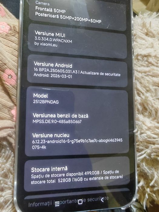 Vand Xiaomi 17 ultra 512/16 Black, CN version
