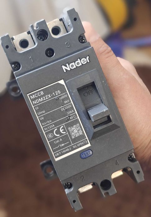 MCCB -DC  - 125 A Nader