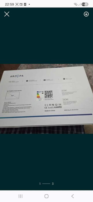 Vandmonitor Arzopa