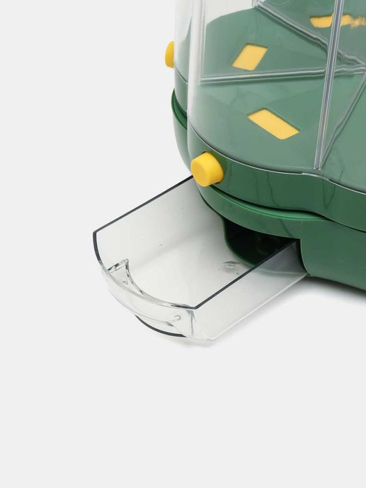 Органайзер для круп, с дозатором, вращающаяся, 6 отсеков