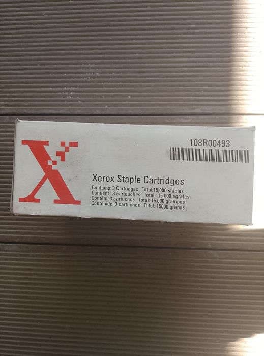 Xerox Staple Cartridges 108R00493 — оригинал 3 картриджа (15 000 скоб)