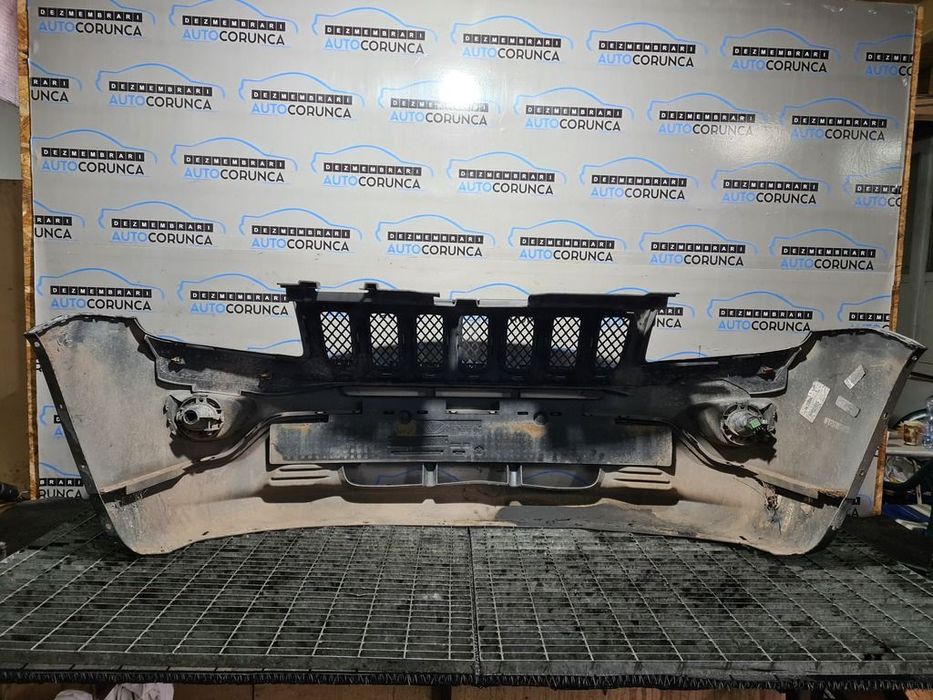 Bara fata Jeep Compass 2011 - 2015 ARGINTIU (809) model fara spalatoare far