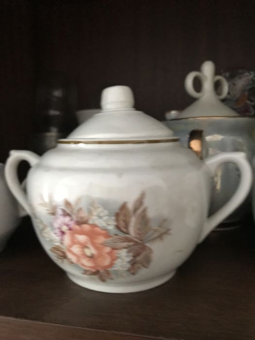 Сахарница для сахара с крышечкой