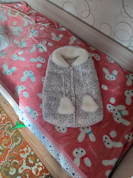 Зимний конверт для новорождённого