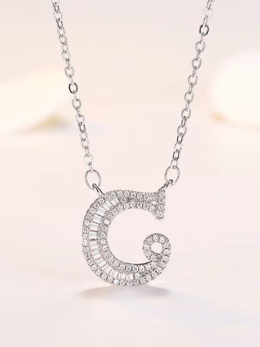 Harfli zanjir, harf kulonli marjon, ayollar uchun ismli taqinchoq akse