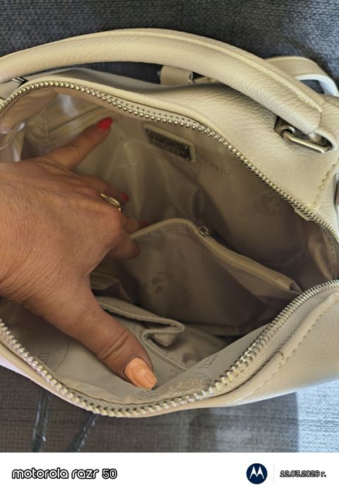 Чанта/раница от естествена кожа