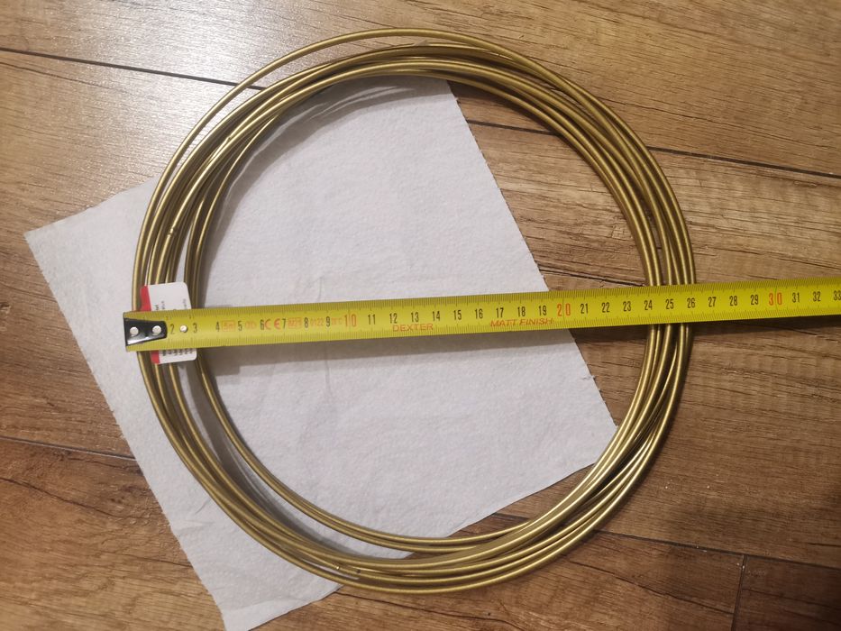 Inele metalice decorative Rayher 25 cm Handmade