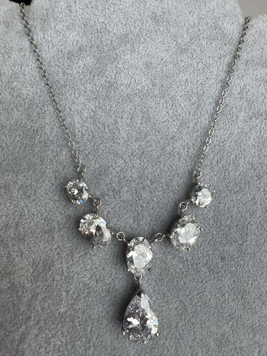 Colier din argint si swarovski