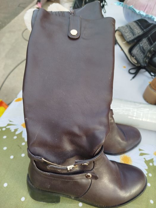 Дълги ботушки 36 ном.