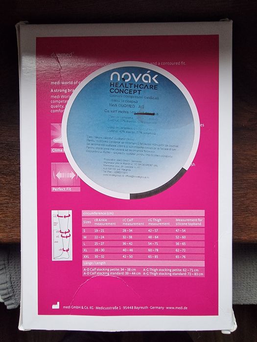 Ciorapi compresivi medicinali