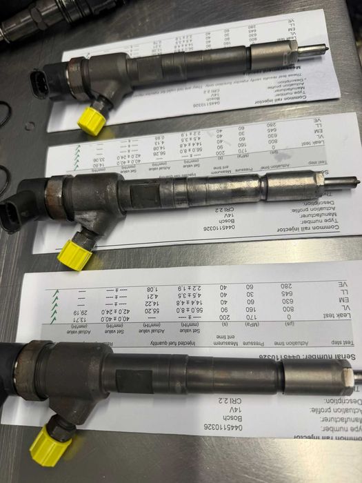 Втора употреба дюзи Bosch 0 986 435 200/0445110326 (тествани, готови за монтаж) CHEVROLET / OPEL / VAUXHALL 1.3 CDTI / D