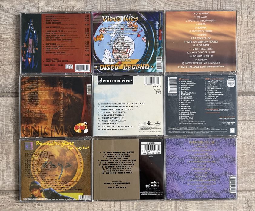 Lot cd-uri synthpop & downtempo 80-90