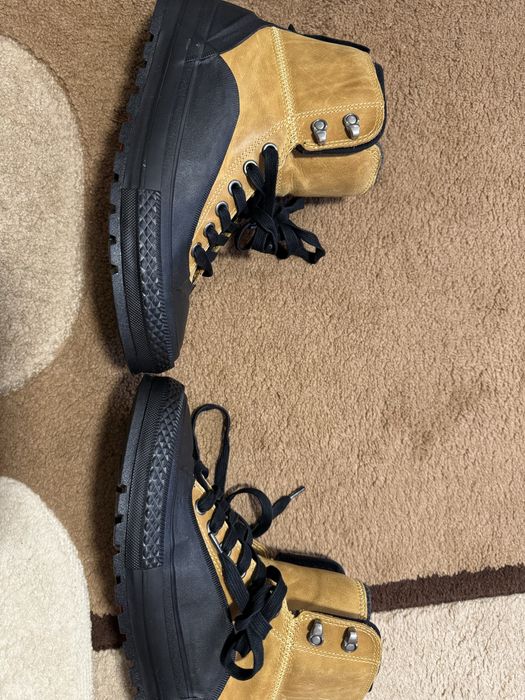 Ghete Converse piele, 42,5, waterproof, nepurtate