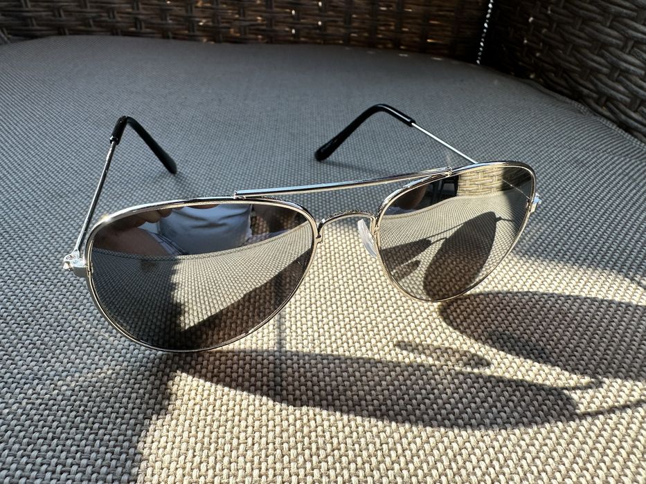 Ochelari soare copii Silver Shine metalic , model nou 2025