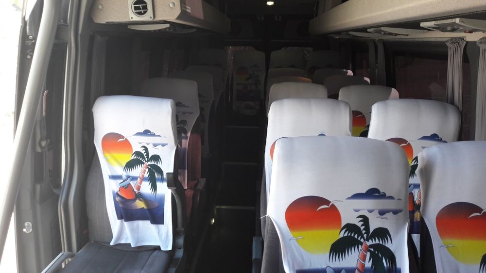 Заказ и аренда микроавтобуса развозка персонала. Межгород.