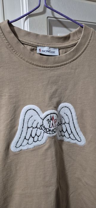 Tricou logo Palm Angels × Moncler