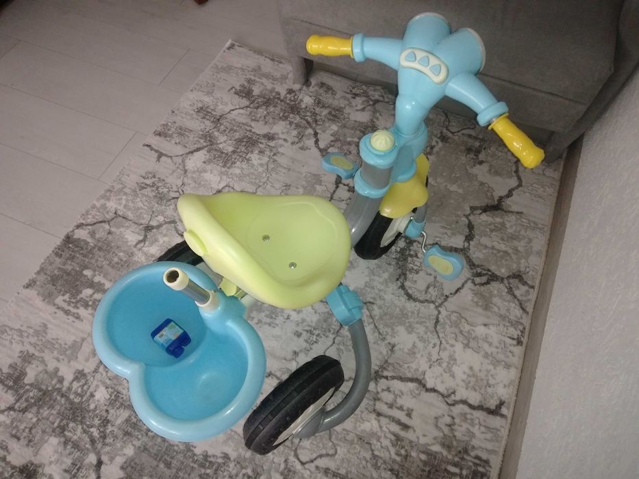 Детско колело триколка с един кош