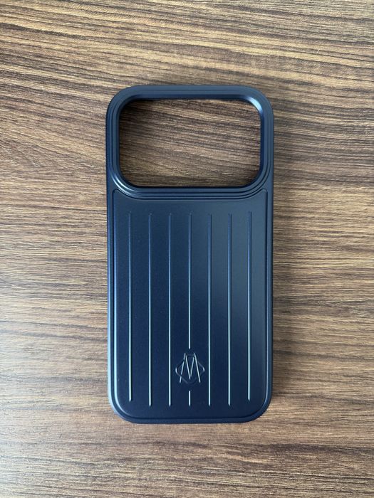 Rimowa iPhone 17 Pro Case Husa Albastra Deep Blue