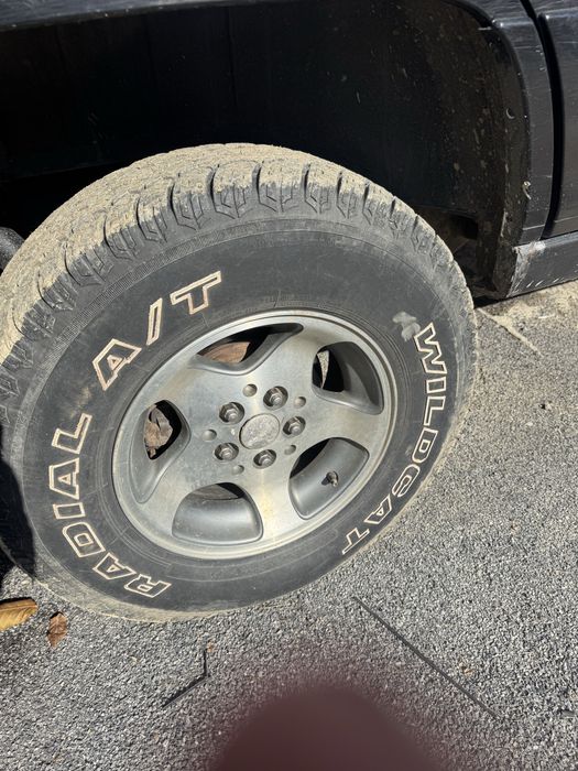 Гуми с джанти от чероки