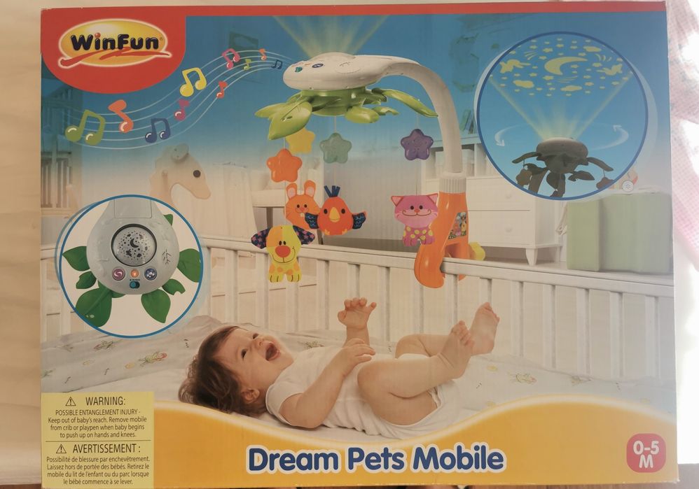 Winfun Dream pets mobile играчка за легло
47,00лв.