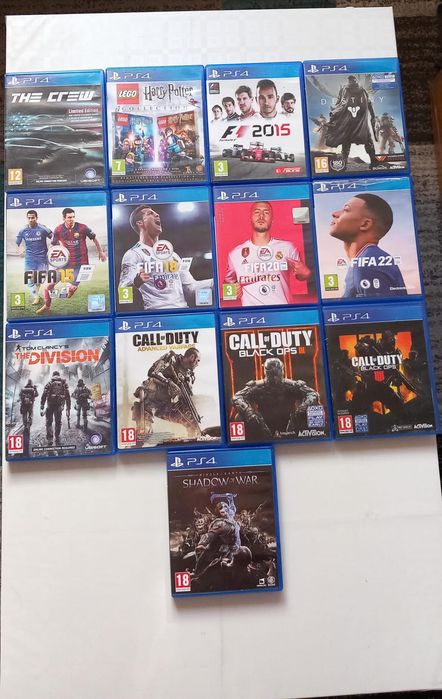 Jocuri PlayStation 4. Call of duty, Fifa,