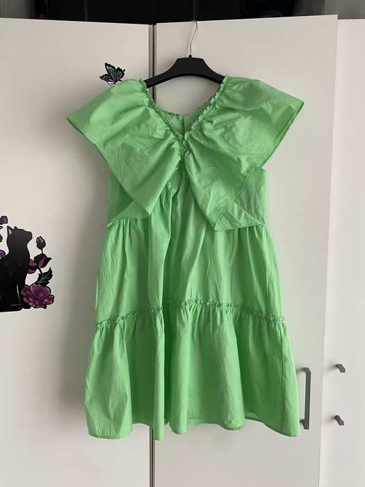 Rochie superbă verde ZARA – Mărimea 13-14 ani (164 cm)