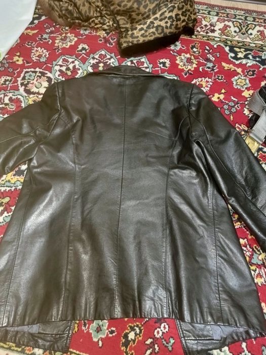 Куртка   кожаная