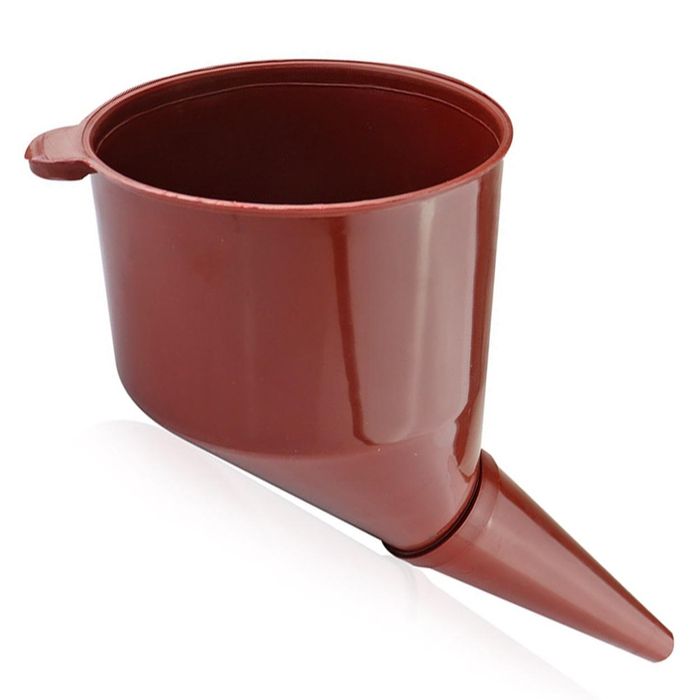 фуния за гориво amio, пластмасова, крива, с мрежест филтър, ...