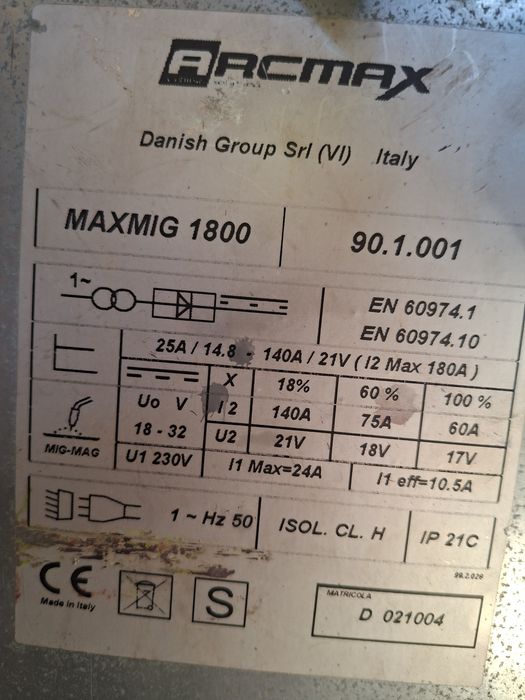 Aparat de sudura mig mag cu CO2