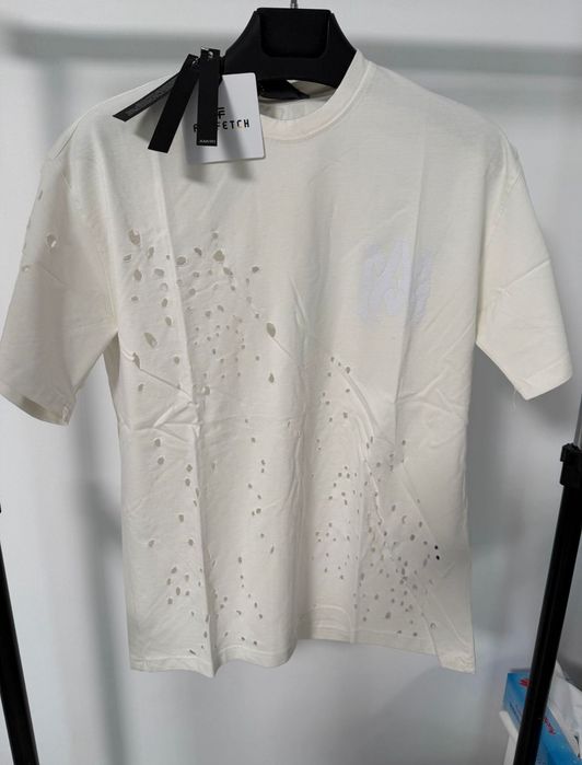 Tricou amiri alb