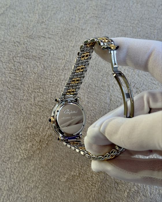 Chopard Happy-Sport 7 Diamante Two Tone Aur otel