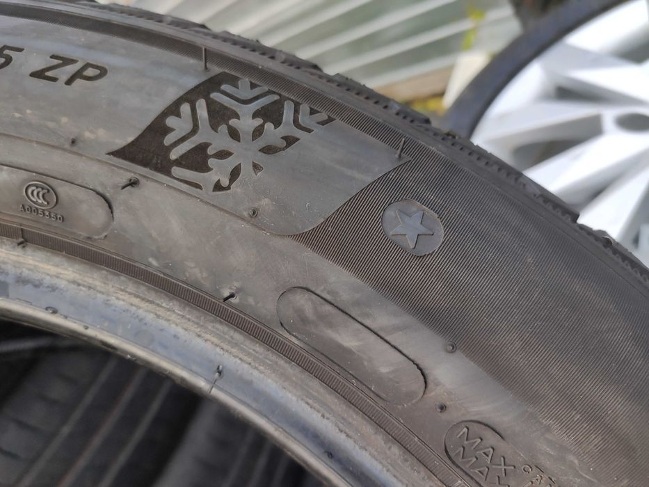4бр Зимни гуми 245 50 19 - Michelin Runflat