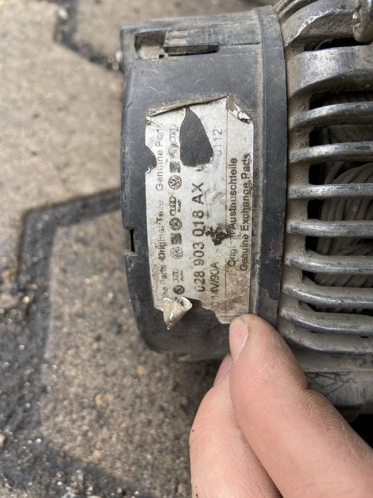 Генератор Bosh vag