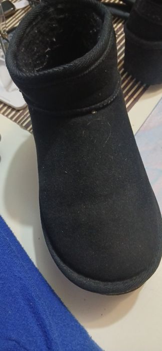 Ugg fake negre talpa inalta