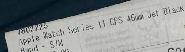 Vand apple watch series 11 GPS 46mm