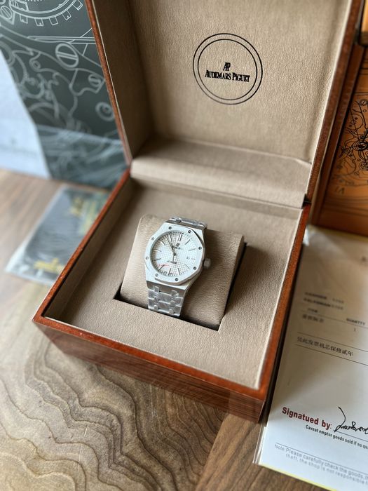 Audemars Piguet Royal Oak White Dial  41 mm