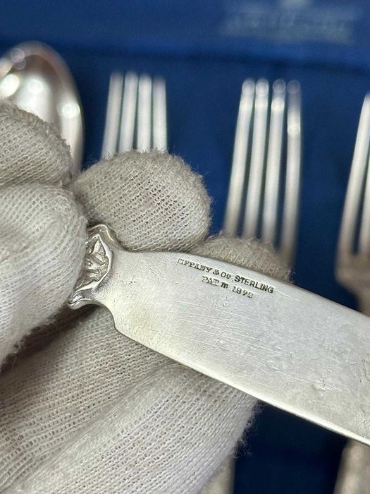 SET TACAMURI ARGINT 925 - 4p. - TIFFANY & CO - Persian Pattern - 1872!