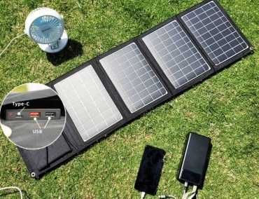Складная Солнечная панель 45W