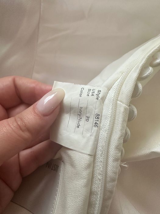 Булчинска рокля Justin Alexander от микадо