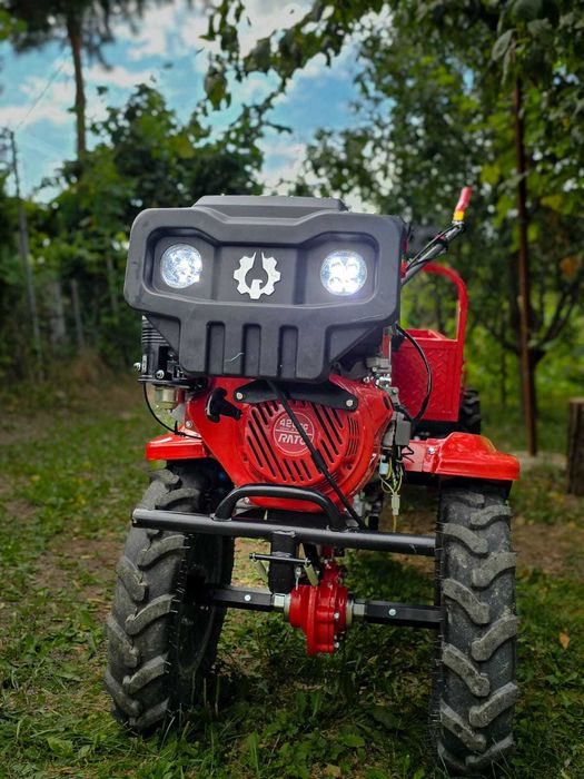Motocultor Rotakt RO17RE-2P 17 CP + Remorcă 4×4 REM650