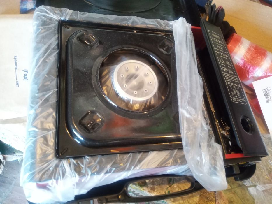 Газовая плита настольная.