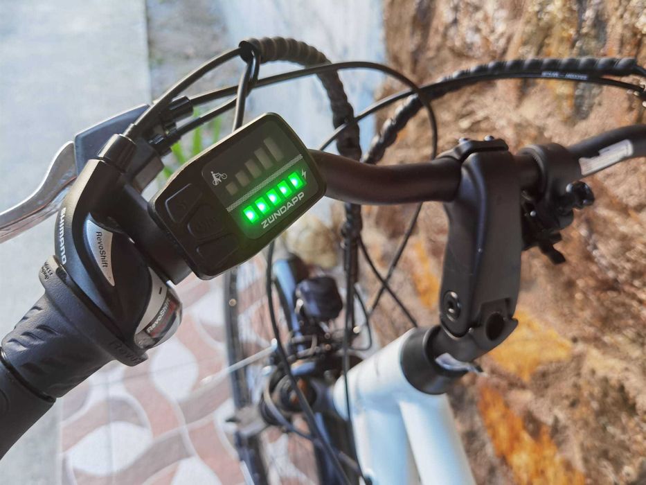 Vând bicicletă electrică Zündapp, autonomie 115 km, IMPECABIL, CA NOU