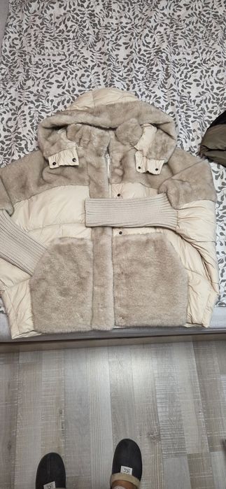 Зимно дамско  яке с пух