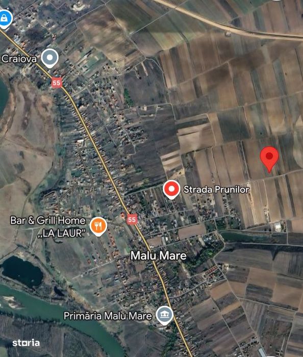 Teren extravilan, 5000 mp, zona Malu Mare