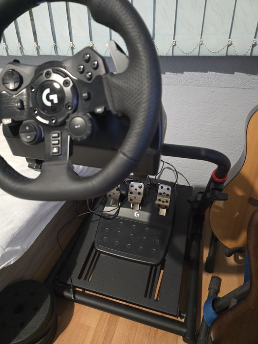 Logitech G923 + стойка